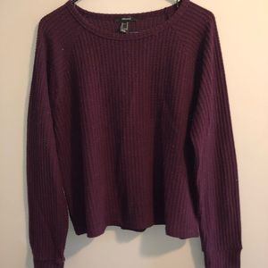 Burgundy Long Sleeve